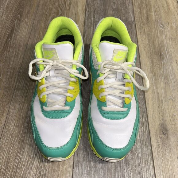 NIKE NikeID AIR MAX Athletic Shoes Mens US Size 9.5 White Green 653533-901 - Picture 4 of 12